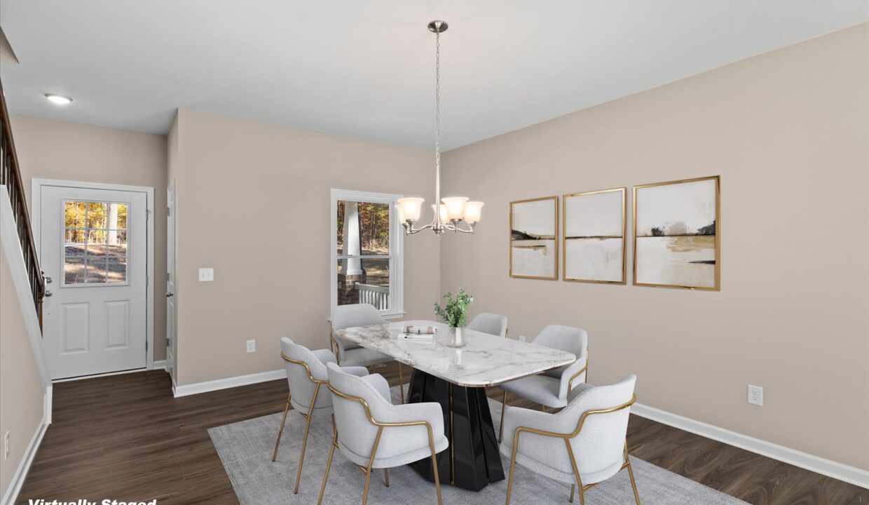 41-6049 Frye Bridge Road Dining Room Staged