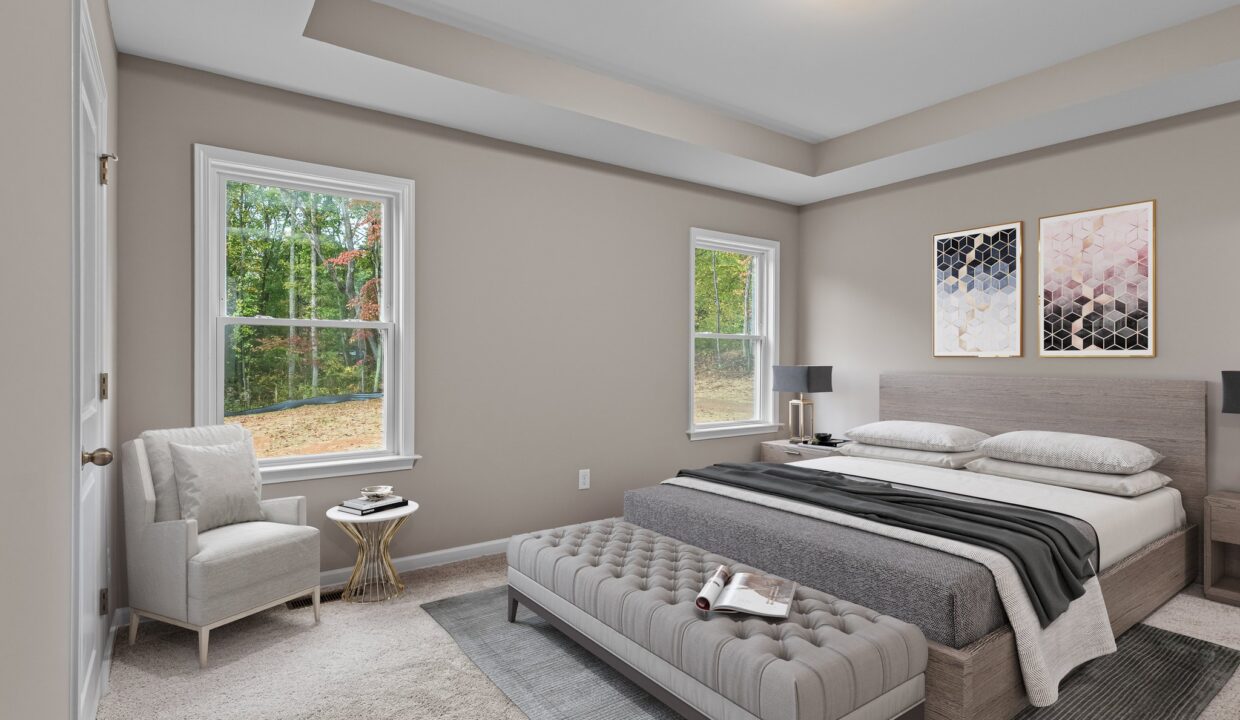 6067 Frye Bridge Road Staged Primary Bedroom 1