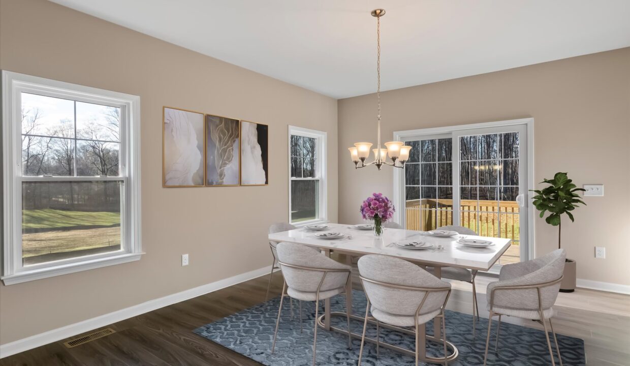 11-6061 Frye Bridge Road Dining Room Staged
