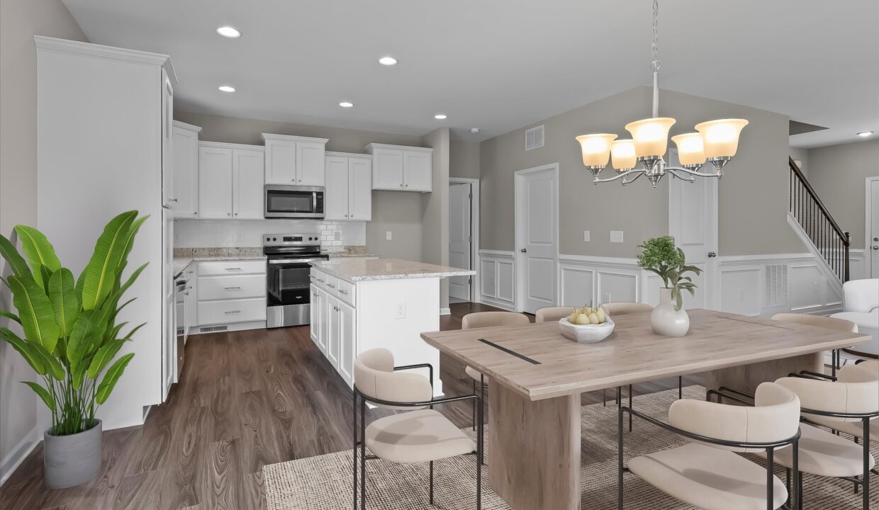 Updated 01-6061 Frye Bridge Road Updated Dining Room Staged