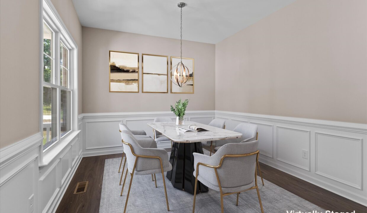 08-6055 Frye Bridge Staged Dining Room